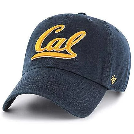 '47 Brand Men's California Golden Bears Clean-Up Adjustable Cotton Hat