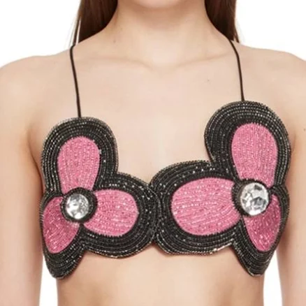 Area Beaded Bralette