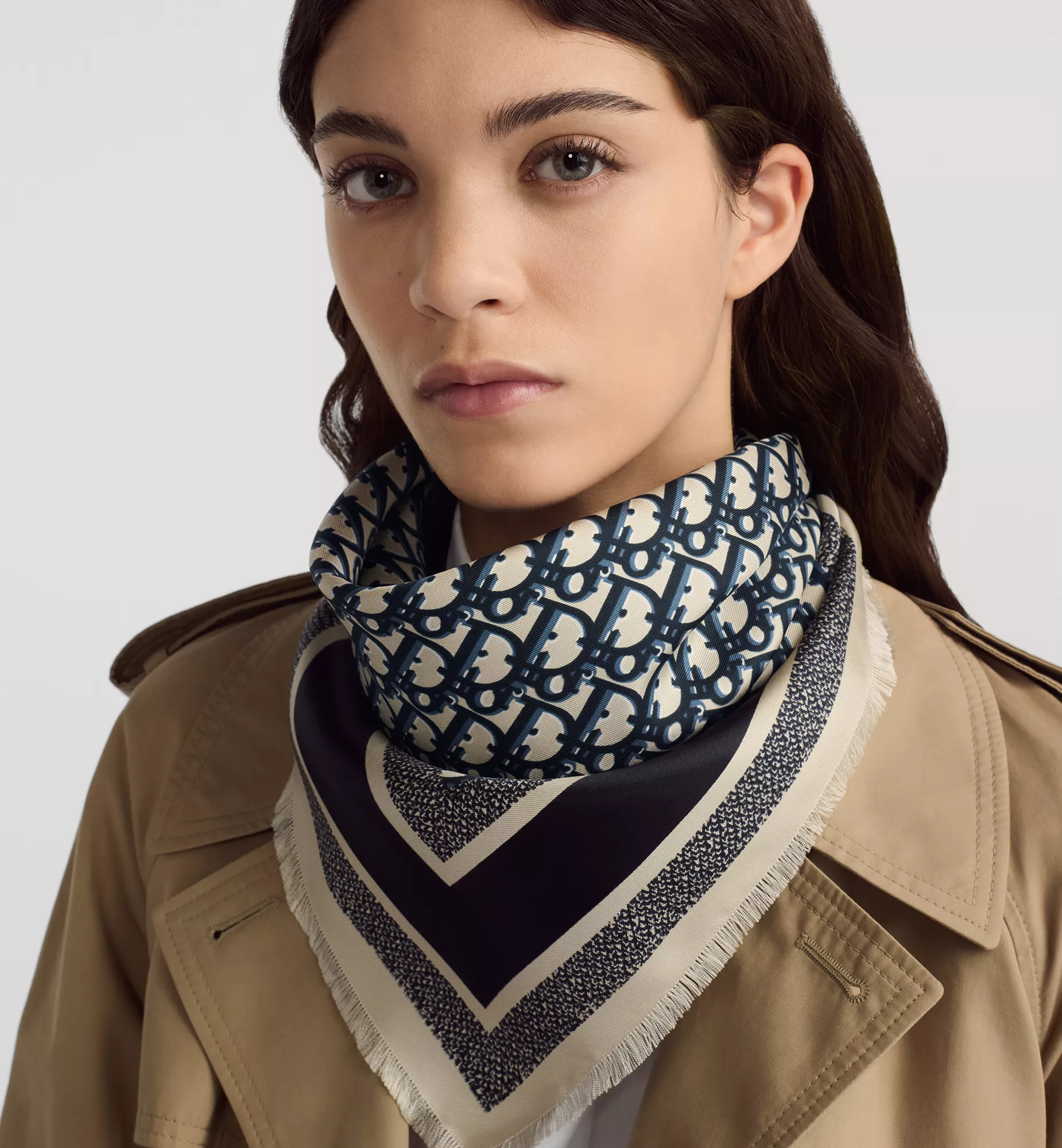 Diortwin Square Scarf