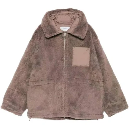 Bluemarble Faux-fur Zip-up Coat - Brown