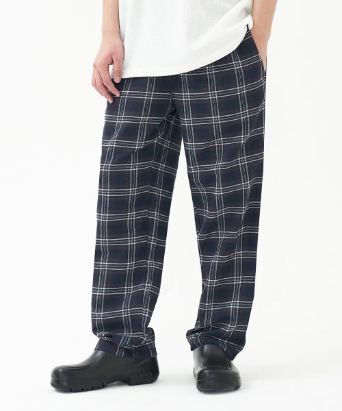 Comfortable Check Pants