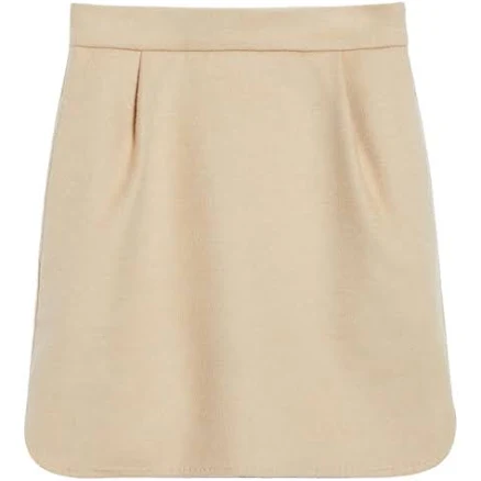 Max Mara Bobbio High-waisted Women Skirt - Nude