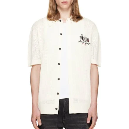 Amiri Studio Mesh Knit Shirt