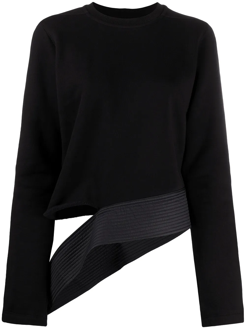 Asymmetric Long-sleeved Top
