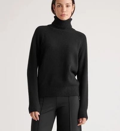 Quince Women's Yak Wool Turtleneck Sweater