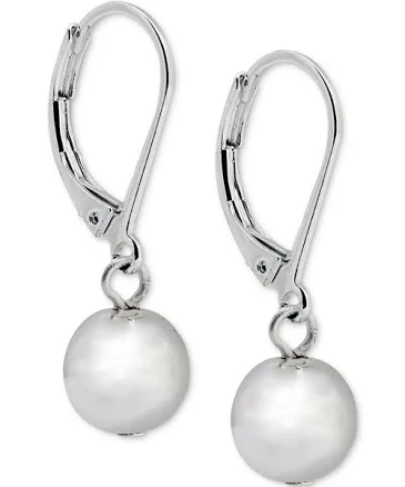 LAUREN Ralph Lauren Silver Ball Drop Earrings