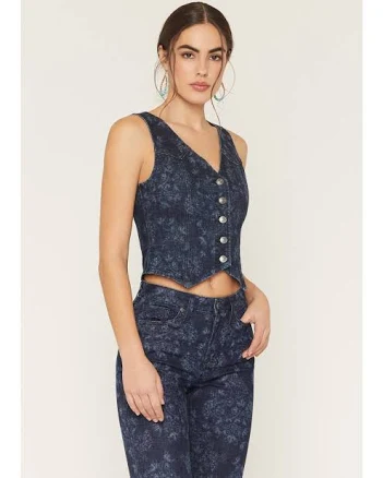 Shyanne Women's Lucy Floral Print Vest