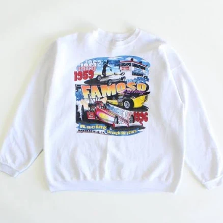 Vintage Moto Crewneck SweatshirtVintage Moto Crewneck Sweatshirt