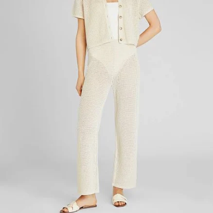 Club Monaco Open Stitch Pants