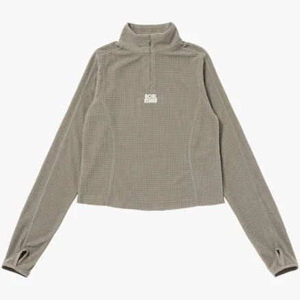 Top Rated Goal Studio W's Grid Fleece Quarter Zip-Up Tee