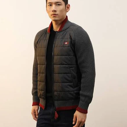 Yak Cotton Blend Full Zip Jacket