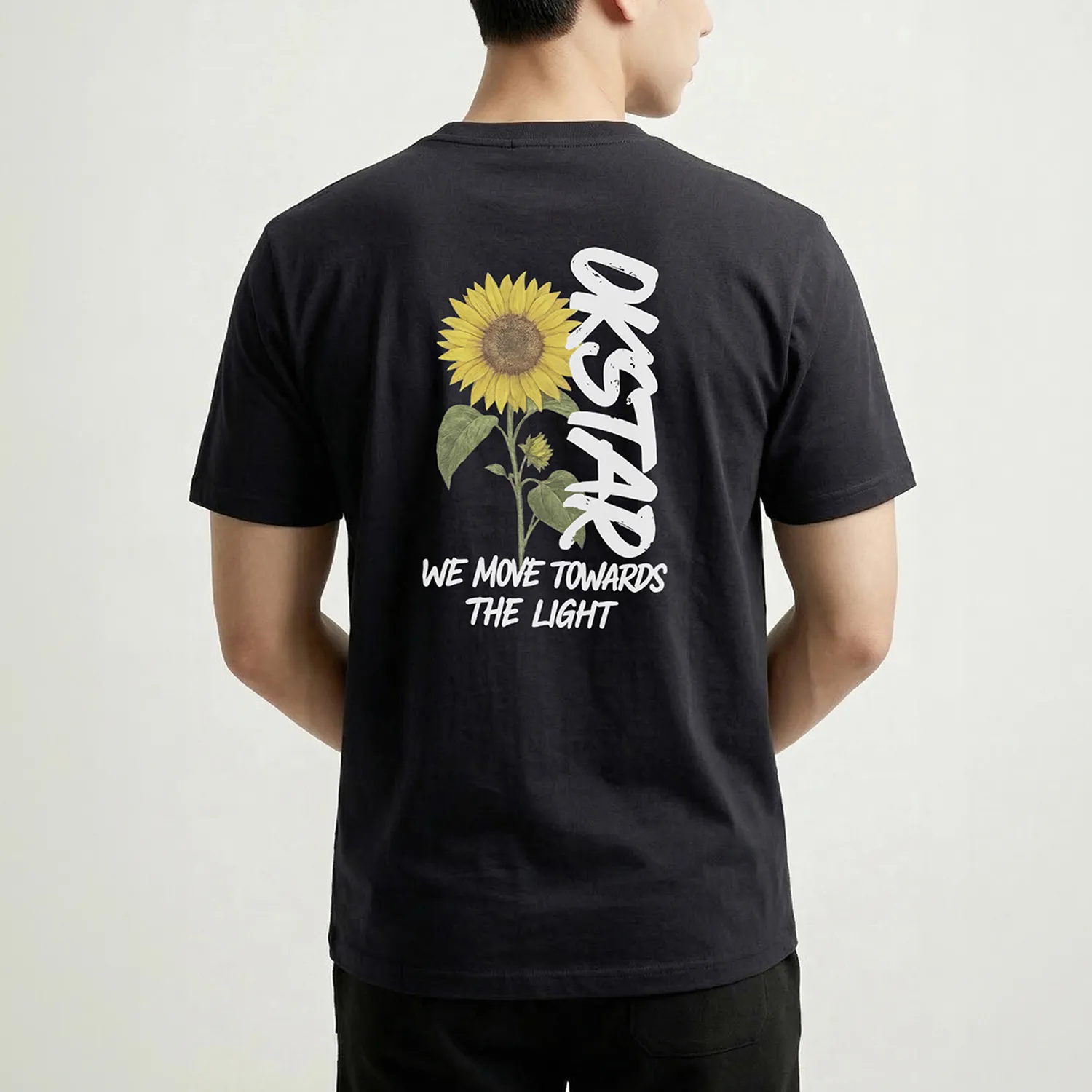 Suft In Back Print Tee