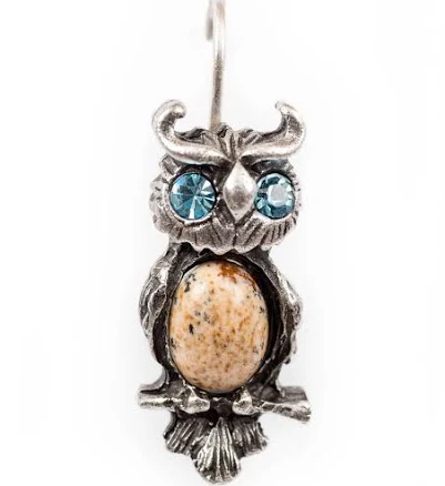 Foxy Mamma Owl Eurowire Earrings