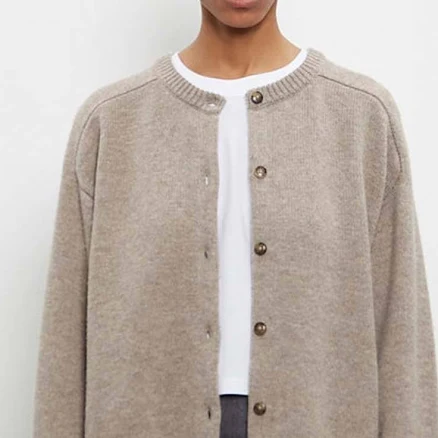 Lou Lou Studio Round Neck Cardigan