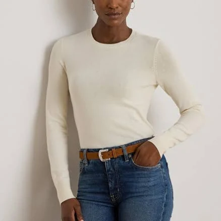 Lauren Women's Ralph Lauren Cotton Blend Sweater