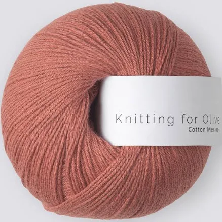 Knitting for Olive Cotton Merino - Terracotta Rose