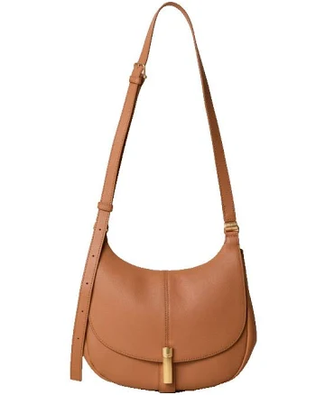Couronne Flanner Cross 23 Cmx – Leather Crossbody Bag Gold Hardware |