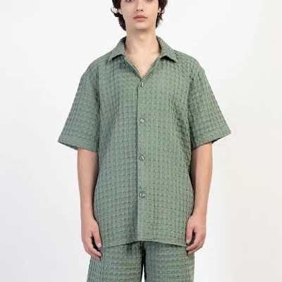 OAS WafflePorto Green Shorts