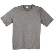 NEW Heat Press Grey Short Sleeve Tee #ST360