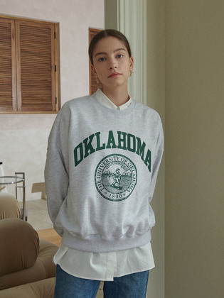 Oklahoma4 Print Sweatshirt