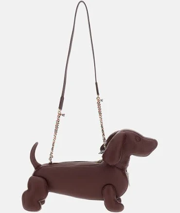 Thom Browne Mini Hector Bag In Pebble Grain Leather - Multicolor