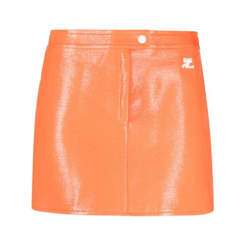 Iconic Vinyl Miniskirt