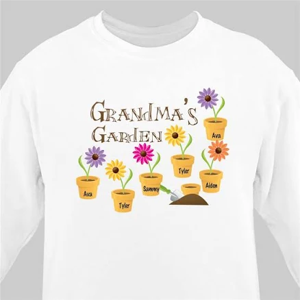 Personalized Garden Sweatshirt