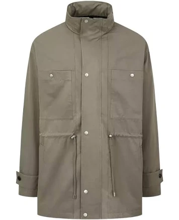 Men Studio Tomboy Detachable Hood Coat