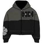 Black Acid-Washed Zip-Up [Pre-Order]