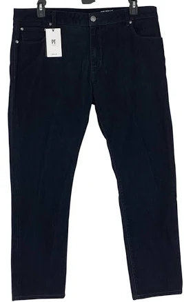 Pt Torino Jazz Corduroy Pants Mens Size 40 Slim Dark Navy Blue Cotton