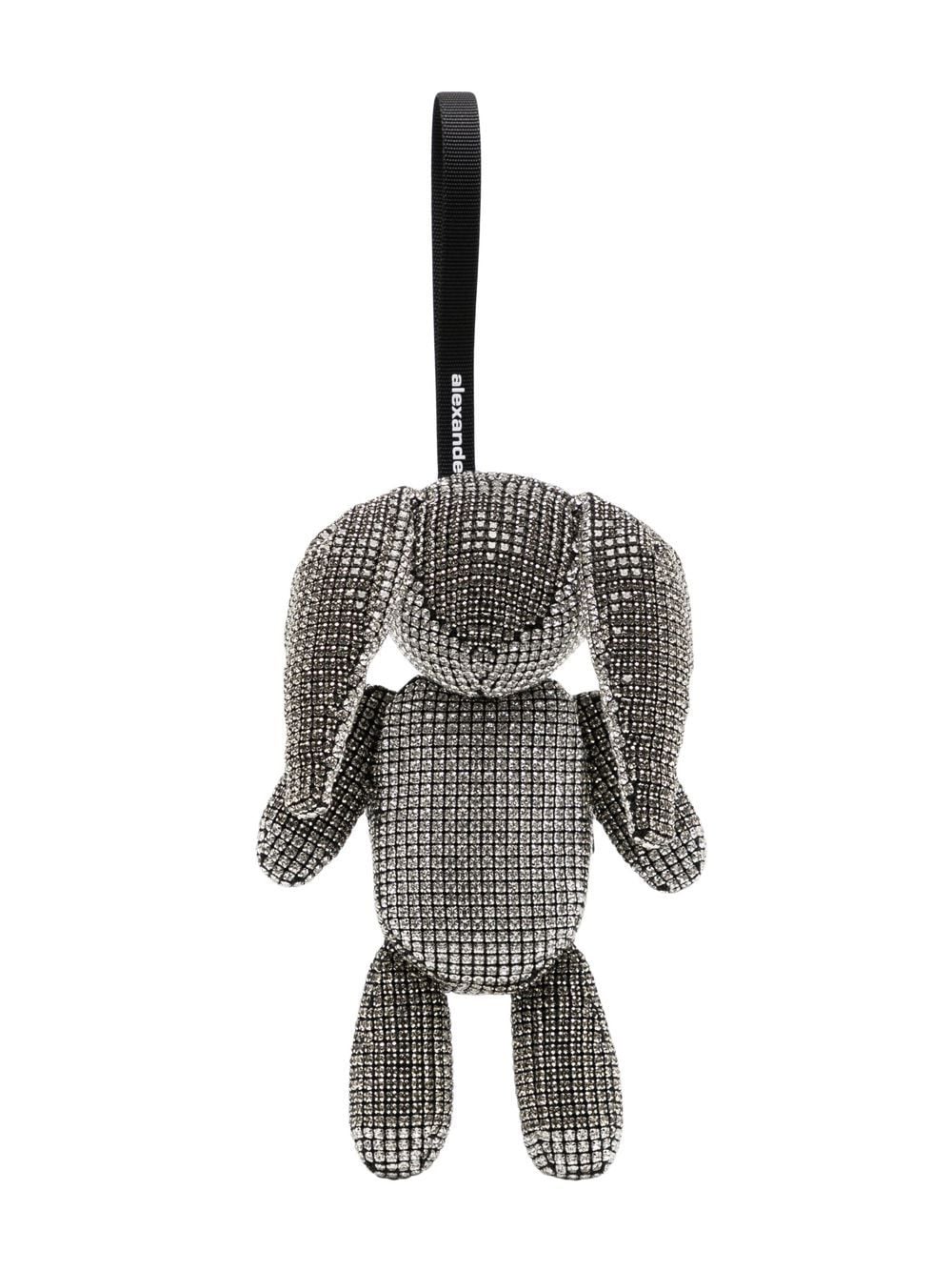 Crystal-embellished Bunny Bag
