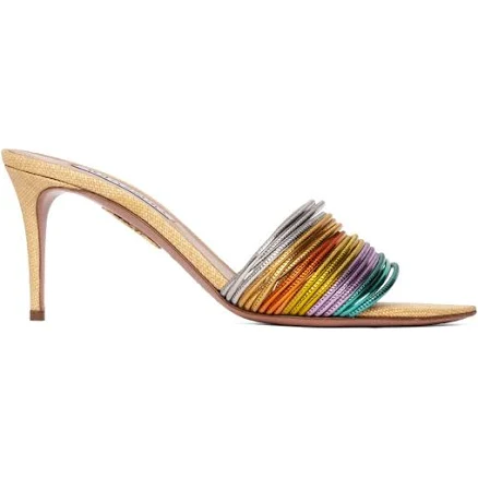 Aquazzura Size 37 Rendez Vous Mule Sandal