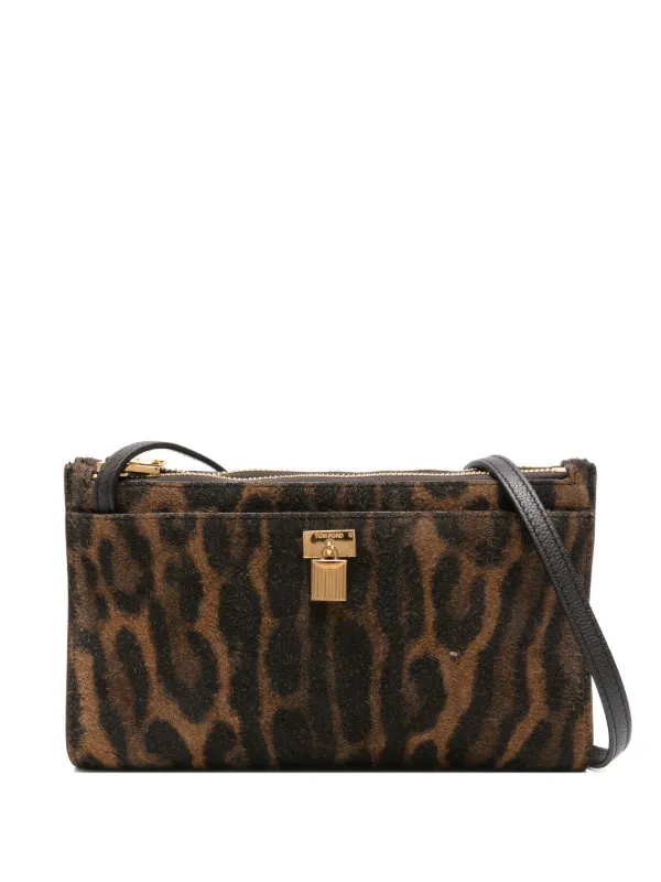 Leopard-print Shoulder Bag