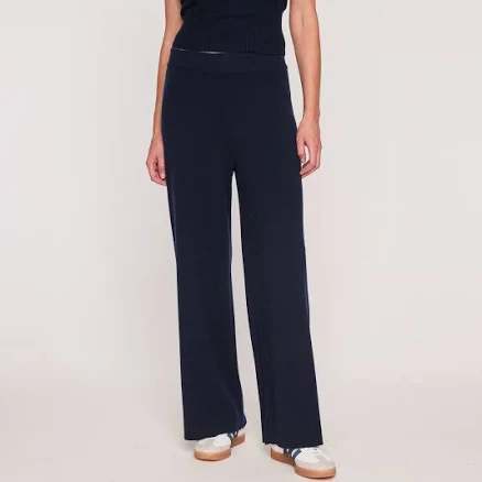 Cashmere High Waist Wide Leg Pant