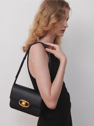 Plain Shoulder Bag