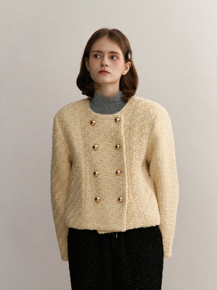 Nova Knitting Tweed Jacket