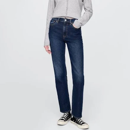Women's High Rise 90S Slim Straight Jeans by Gap