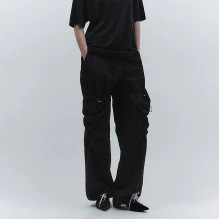 INSILENCE Women's Volume Pocket Parachute Pants