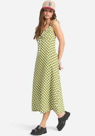Pigment Checkerboard The Tie Dress
