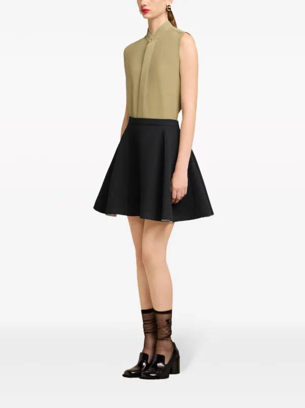 Wool Skater Skirt