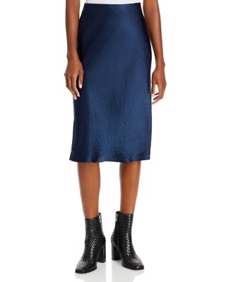 Satin Midi Skirt