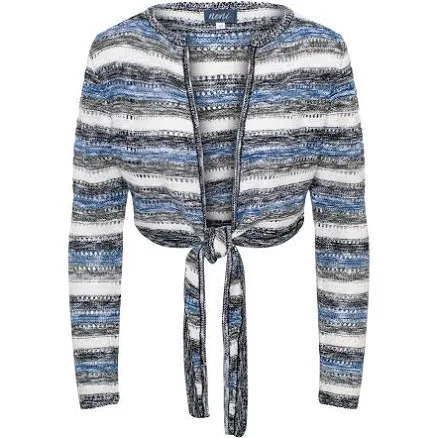 Belle Cropped Crochet Cardigan