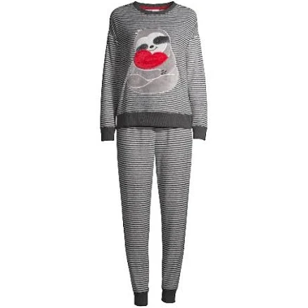 Secret Treasures Women's Fuzzy Pajama Set