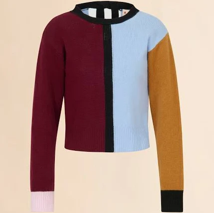 Marni Women's Cashmere Color Blocked Sweater