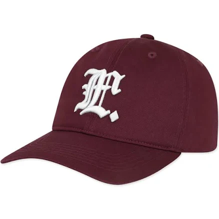 GOTHIC 6PANEL CAP burgundy