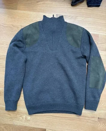 Men Barbour Sweaters Barbour Storm Half Zip Sweater Small