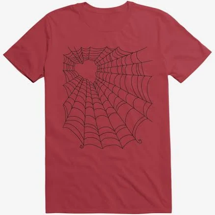 Men's Caught You In My Black Hearted Web Graphic T-Shirt