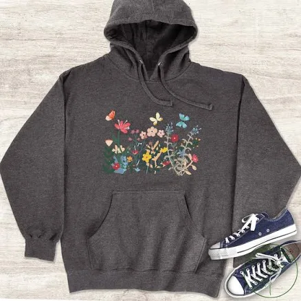Floral Hoodie