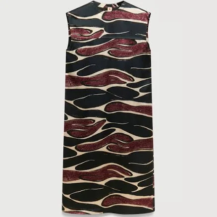 Marni Viscose Flow Print Dress