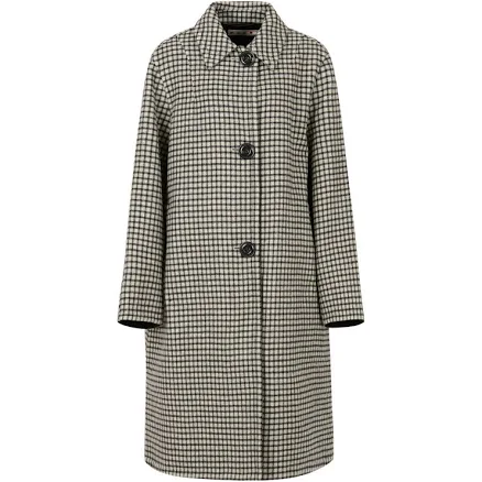 Marni Checked Collared Coat